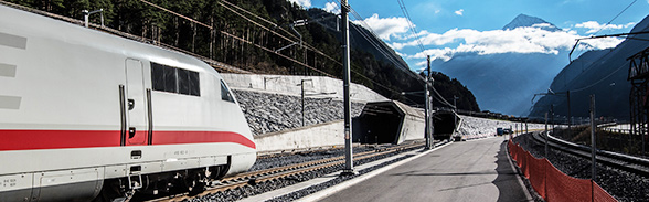 New Gotthard railway tunnel