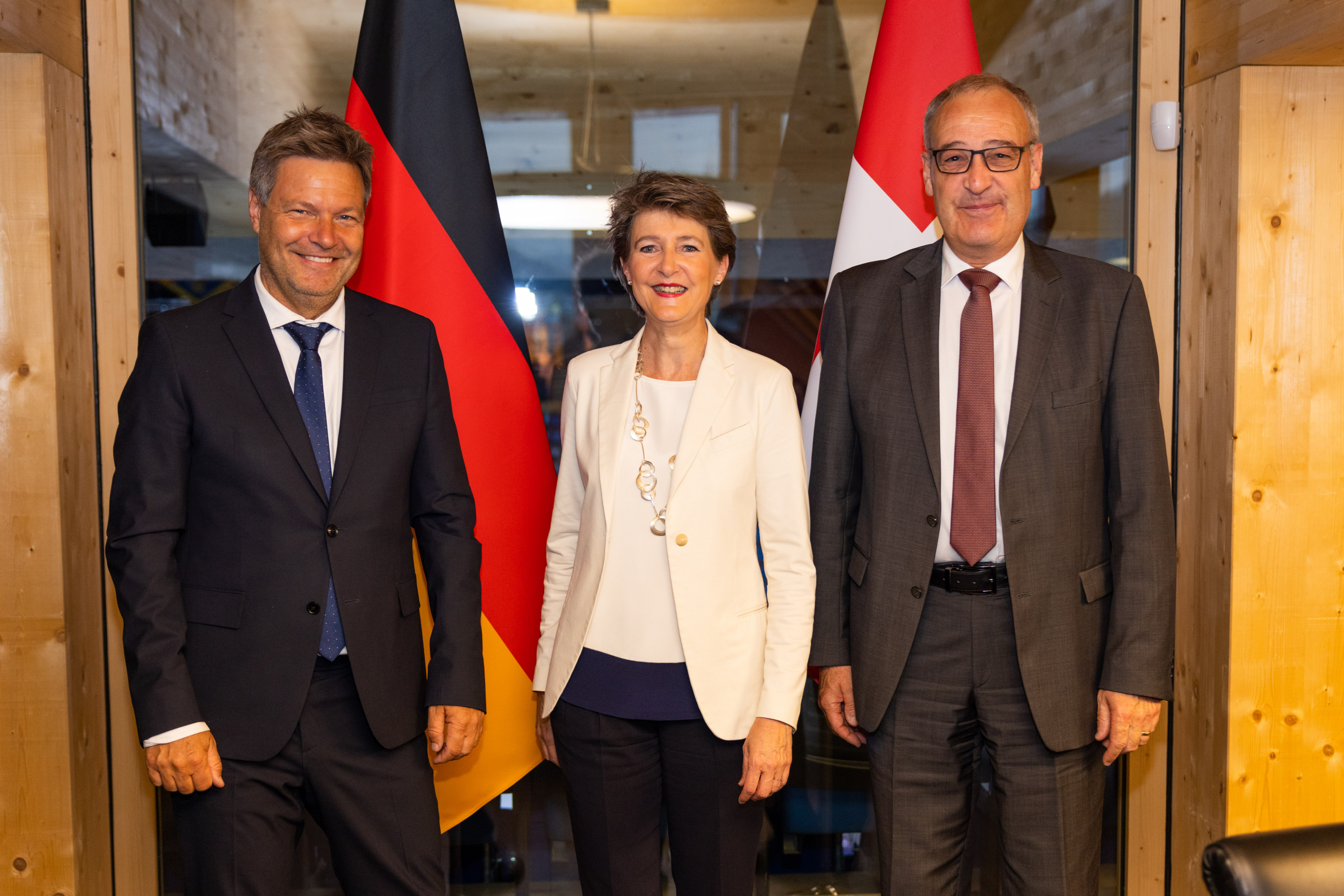 WEF Habeck Parmelin