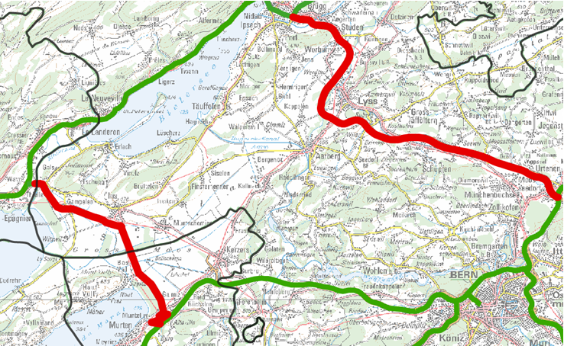 Carte Berne