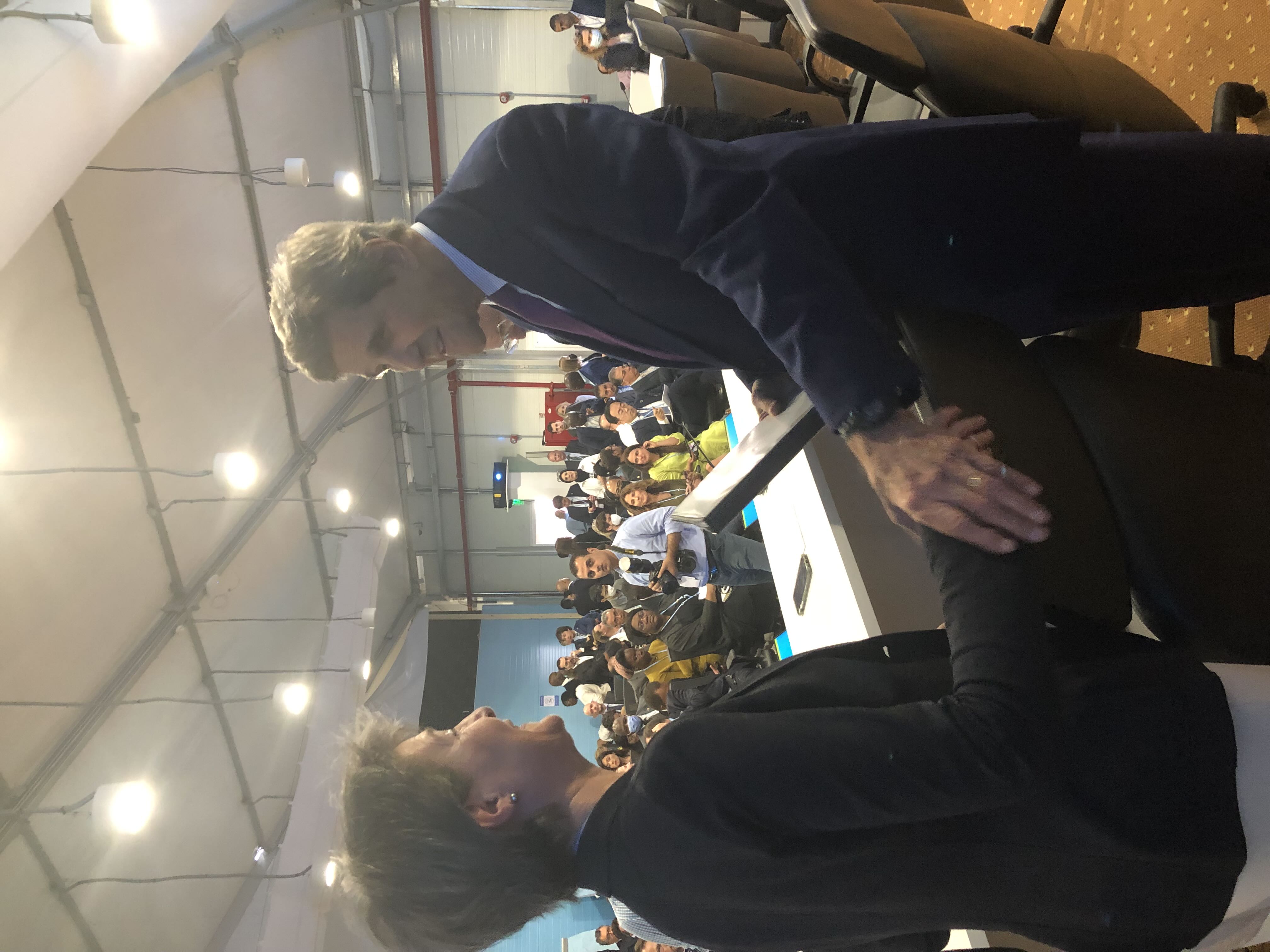 Incontro con John Kerry, inviato speciale degli Stati Uniti per il clima 