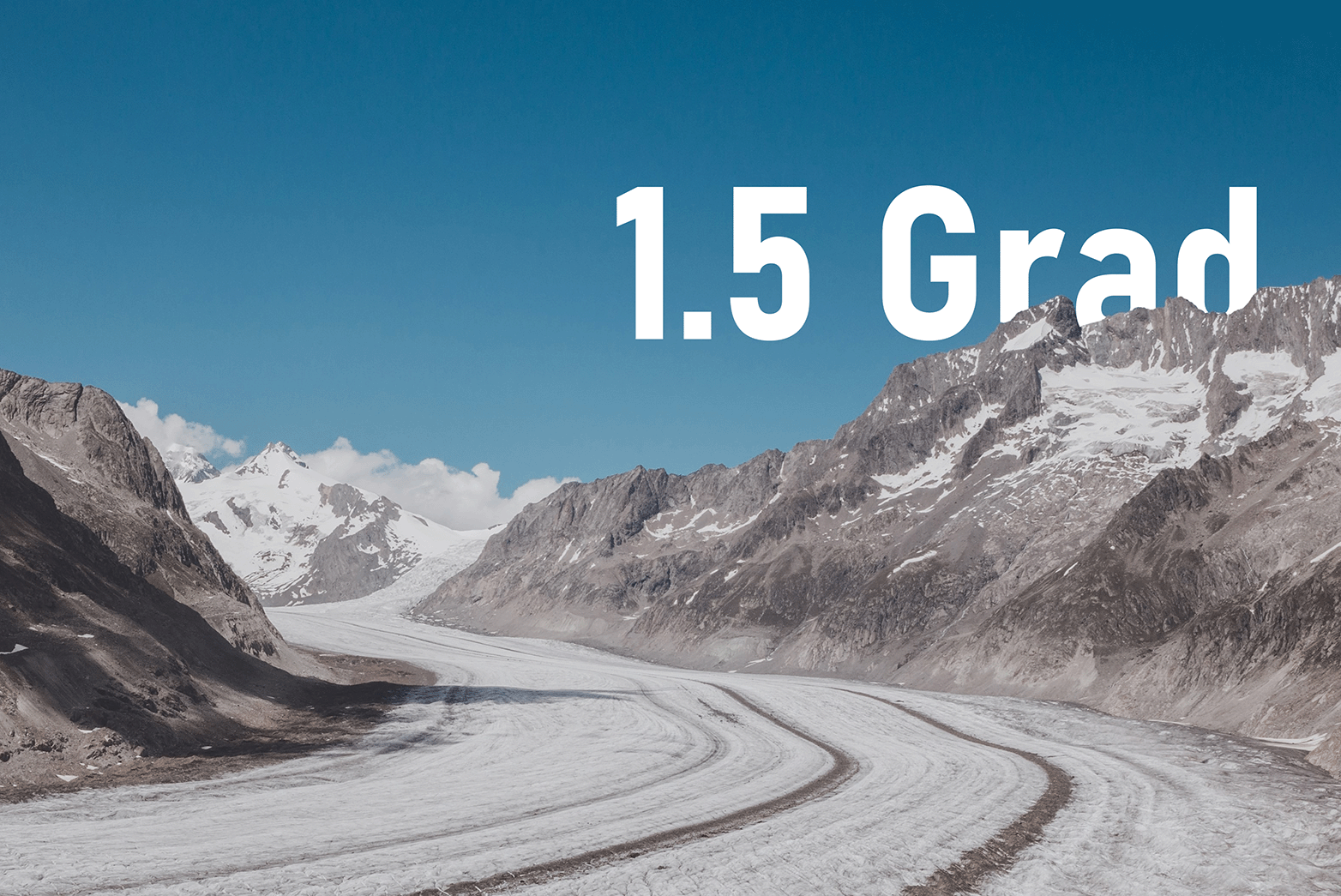 Un obiettivo importante per la Svizzera: limitare il riscaldamento globale a 1,5°.