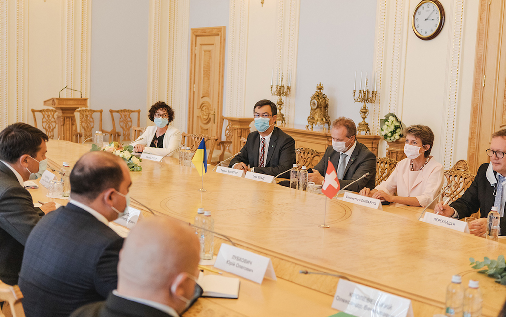 Colloqui con i politici ucraini