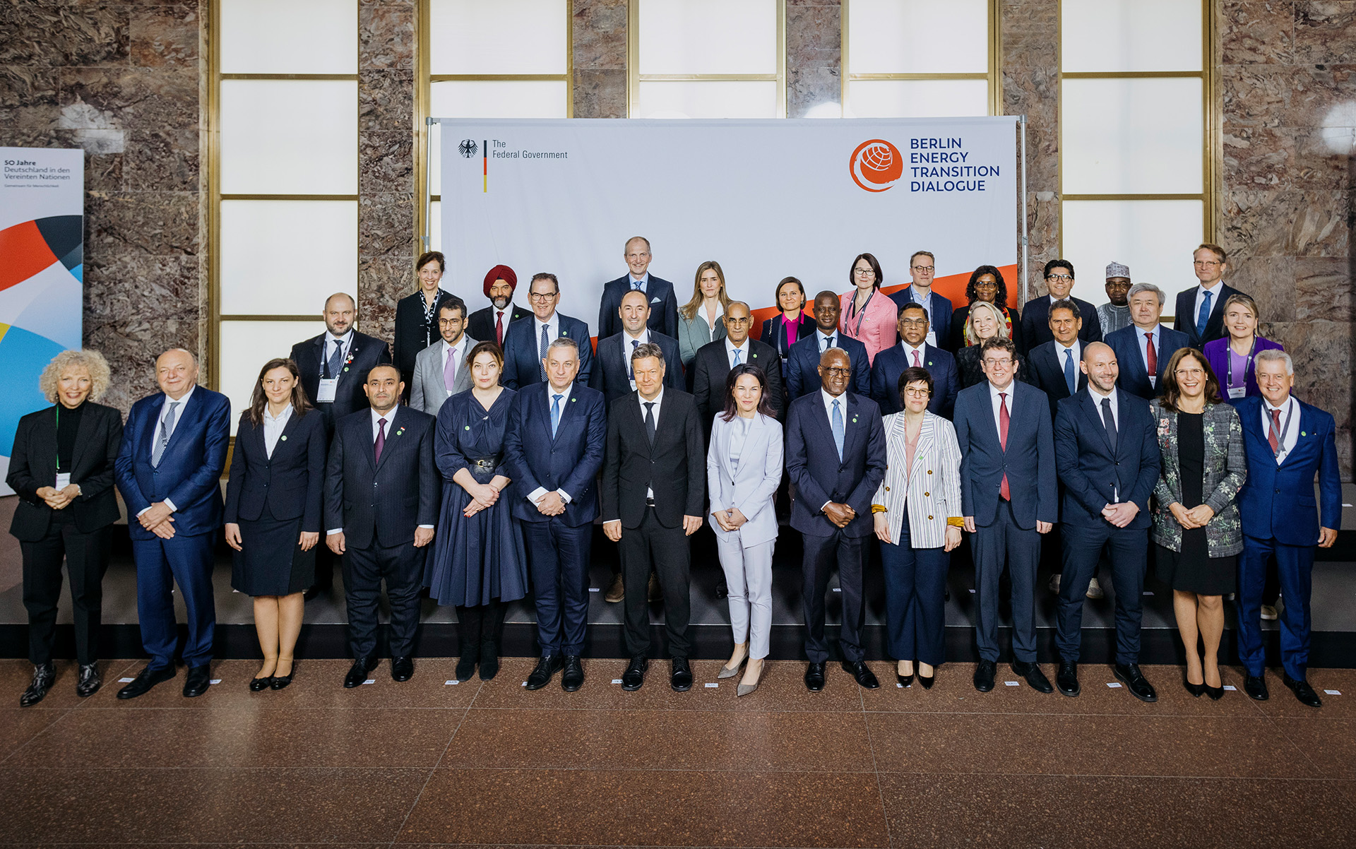 Berlin Energy Transition Dialogue: immagine di gruppo 