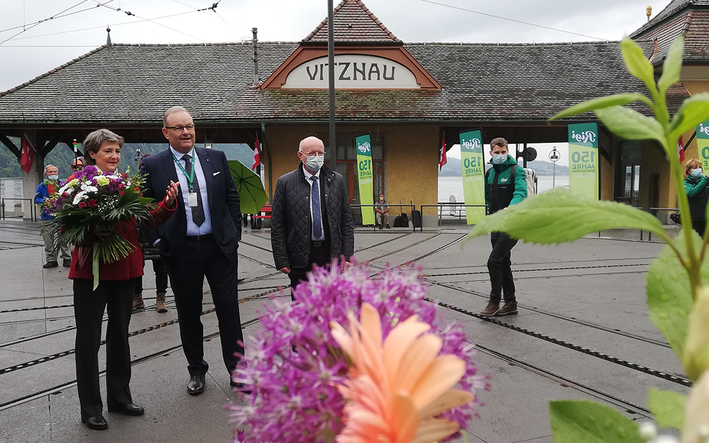 L’anniversario dell’inaugurazione a Vitznau 