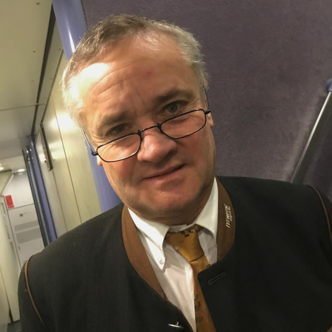 Josef, conductur tar las Viafiers federalas austriacas